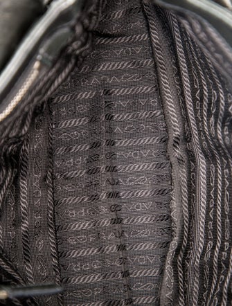 Prada Soft Calf Leather Shoulder Bag