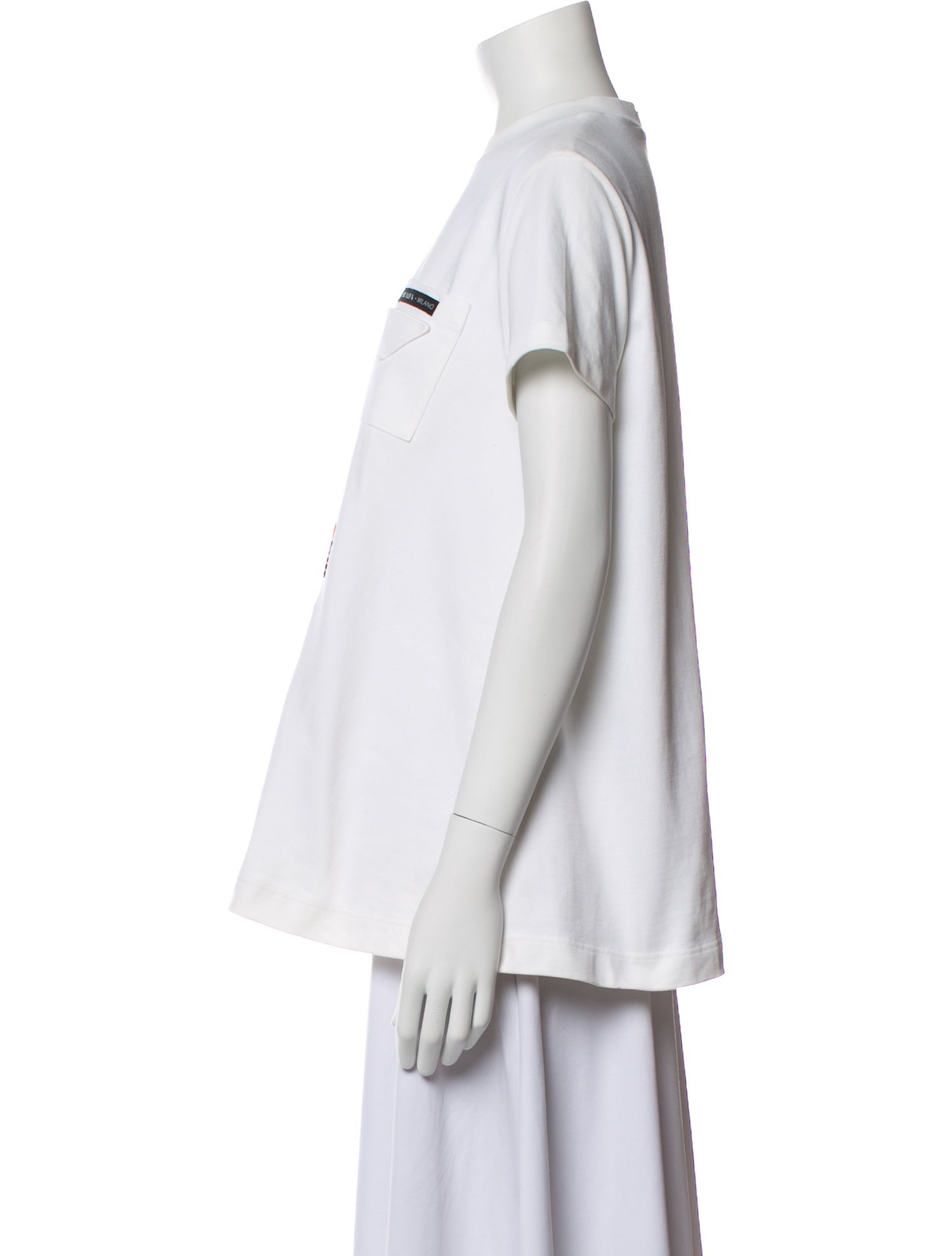 Prada 2020 Floral Print T-Shirt