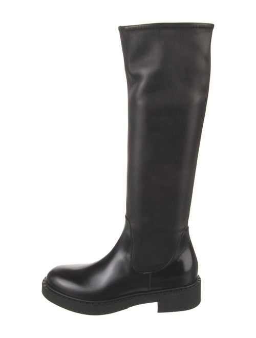 Prada Leather Riding Boots