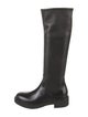 Prada Leather Riding Boots