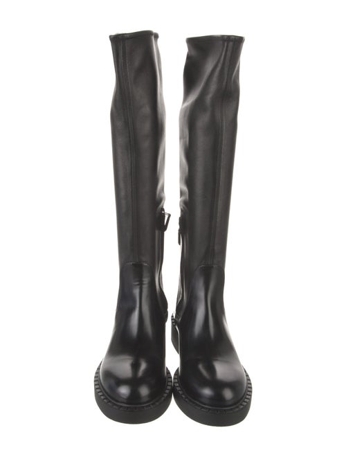Prada Leather Riding Boots