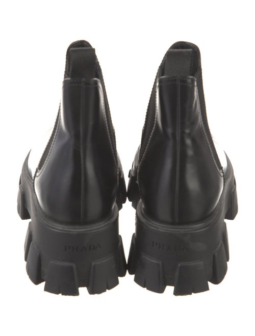 Prada Leather Chelsea Boots