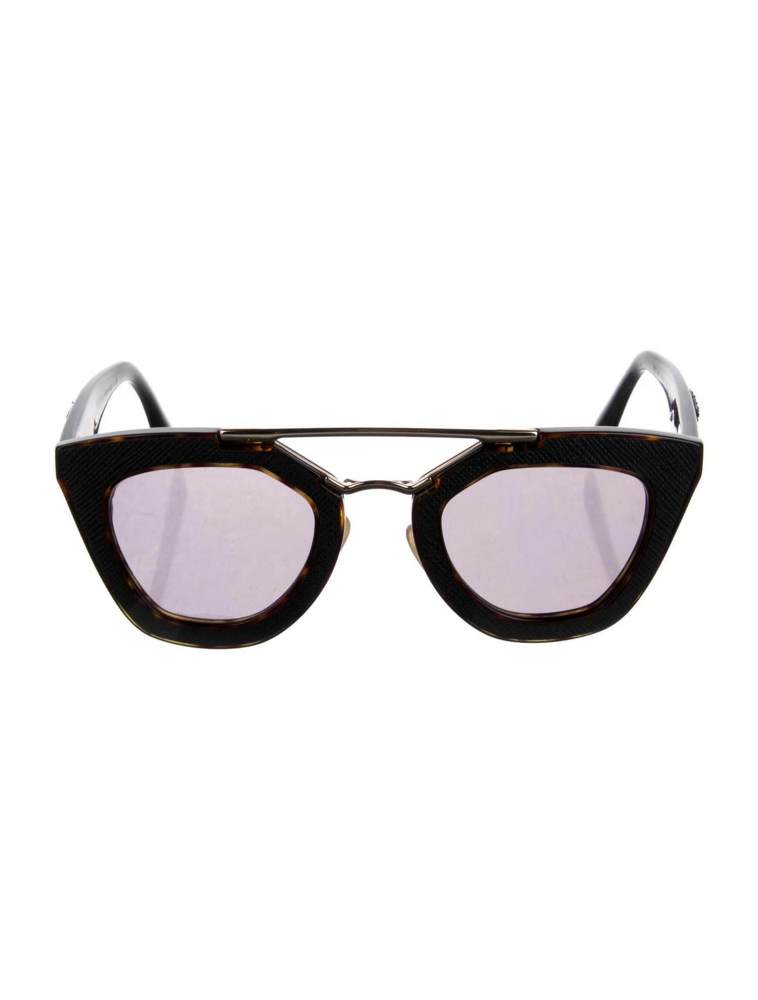 Prada Cat-Eye Tinted Sunglasses