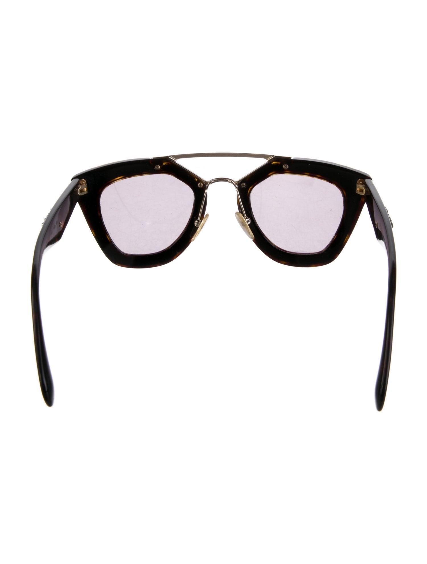 Prada Cat-Eye Tinted Sunglasses