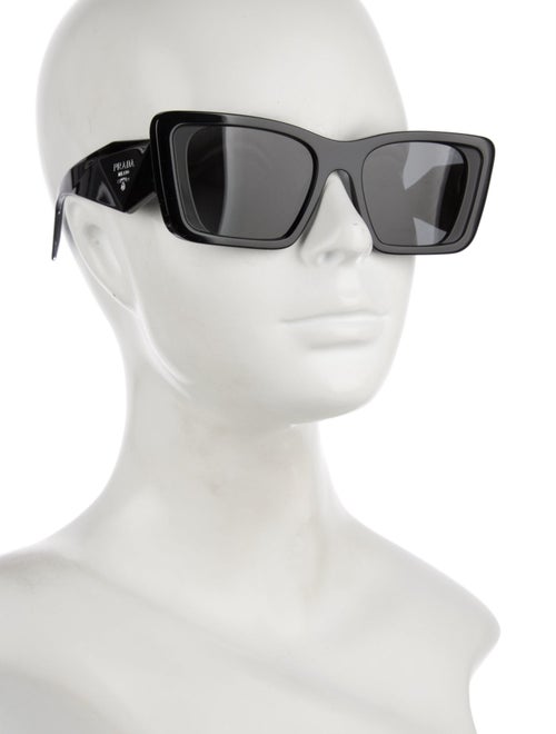 Prada Cat-Eye Tinted Sunglasses