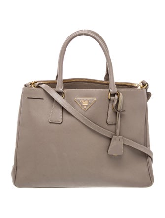 Prada Saffiano Leather Galleria Double Zip Medium
