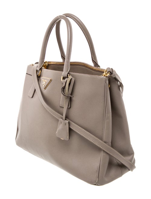 Prada Saffiano Leather Galleria Double Zip Medium