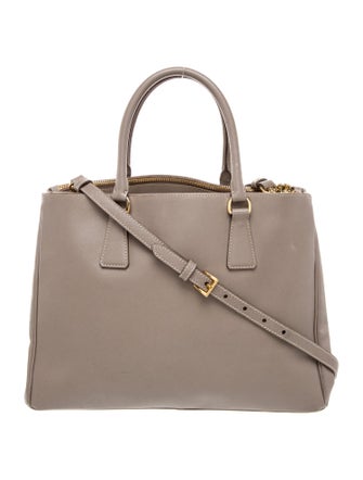 Prada Saffiano Leather Galleria Double Zip Medium