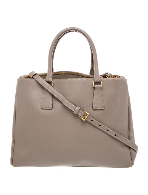 Prada Saffiano Leather Galleria Double Zip Medium
