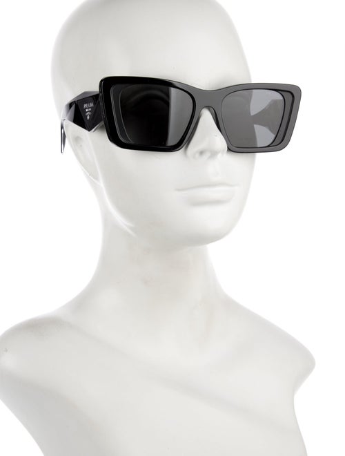 Prada Cat-Eye Tinted Sunglasses