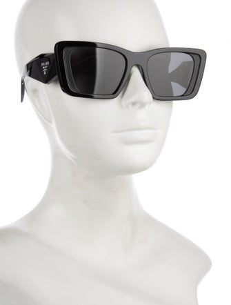 Prada Oversize Tinted Sunglasses