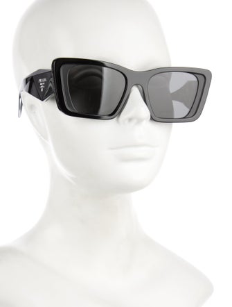 Prada Cat-Eye Tinted Sunglasses