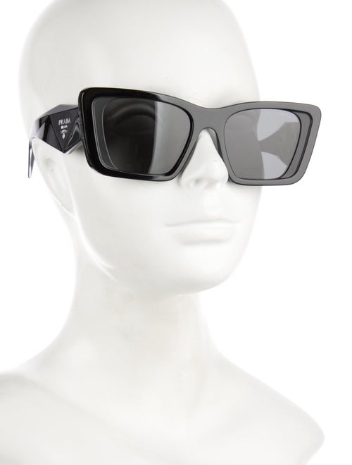 Prada Cat-Eye Tinted Sunglasses