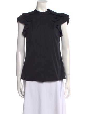 Prada 2011 Mock Neck Top