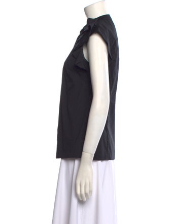 Prada 2011 Mock Neck Top