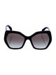 Prada Oversize Gradient Sunglasses