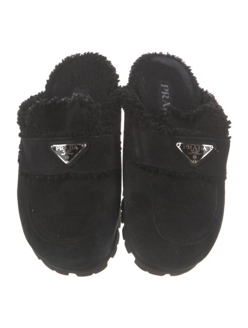 Prada Suede Mules