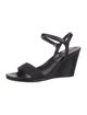 Prada Sport Leather Slingback Sandals