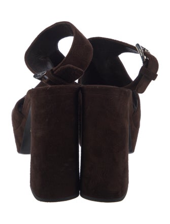 Prada Suede Sandals