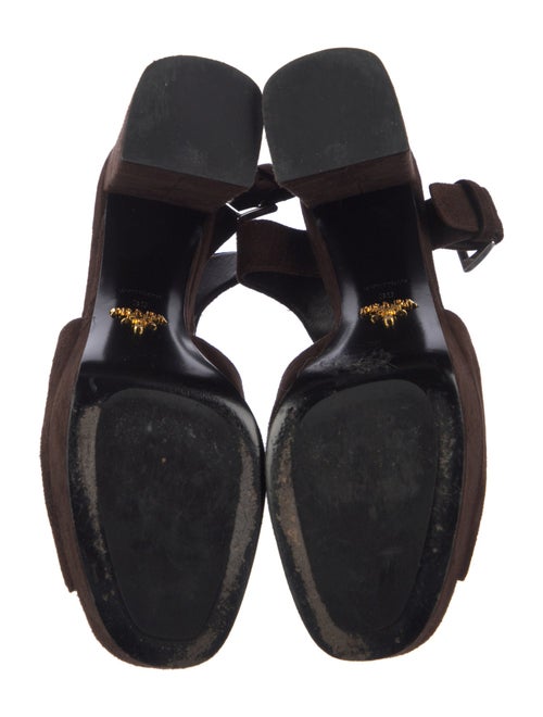 Prada Suede Sandals
