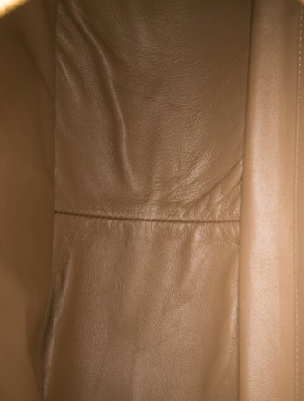 Prada Enameled Metal Triangle Aimee Large