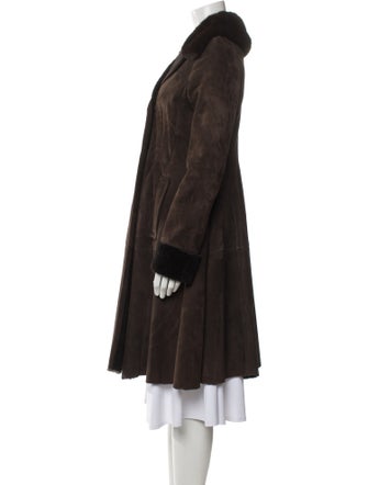 Prada Late 2000's - Early 2010's Shearling Fur Coat