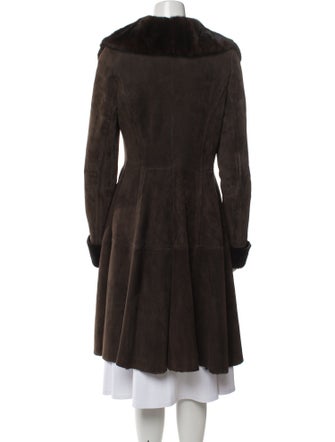 Prada Late 2000's - Early 2010's Shearling Fur Coat