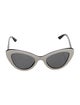 Prada Cat-Eye Tinted Sunglasses