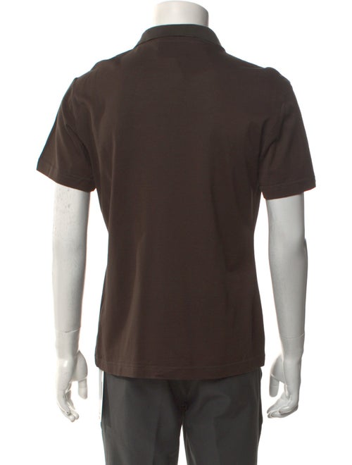 Prada Late 1990's - Early 2000's V-Neck Polo Shirt