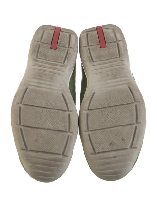 Prada Suede Printed Sneakers