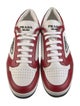 Prada Leather Colorblock Pattern Sneakers