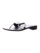 Prada Patent Leather Slides