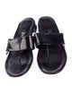 Prada Patent Leather Slides