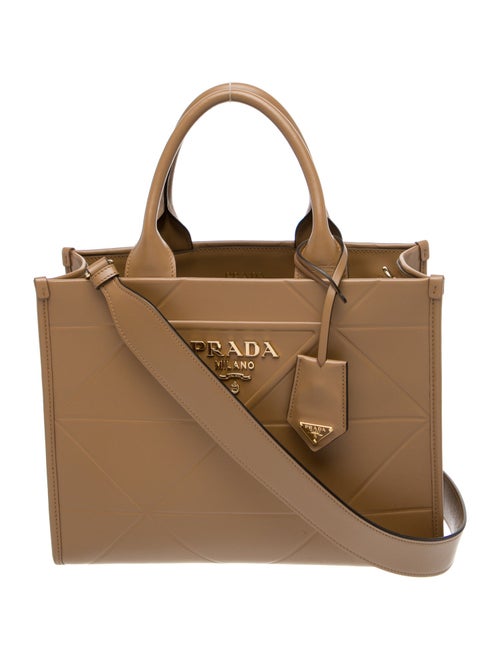 Prada Soft Calf Leather Symbole Medium
