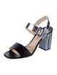Prada Leather Slingback Sandals