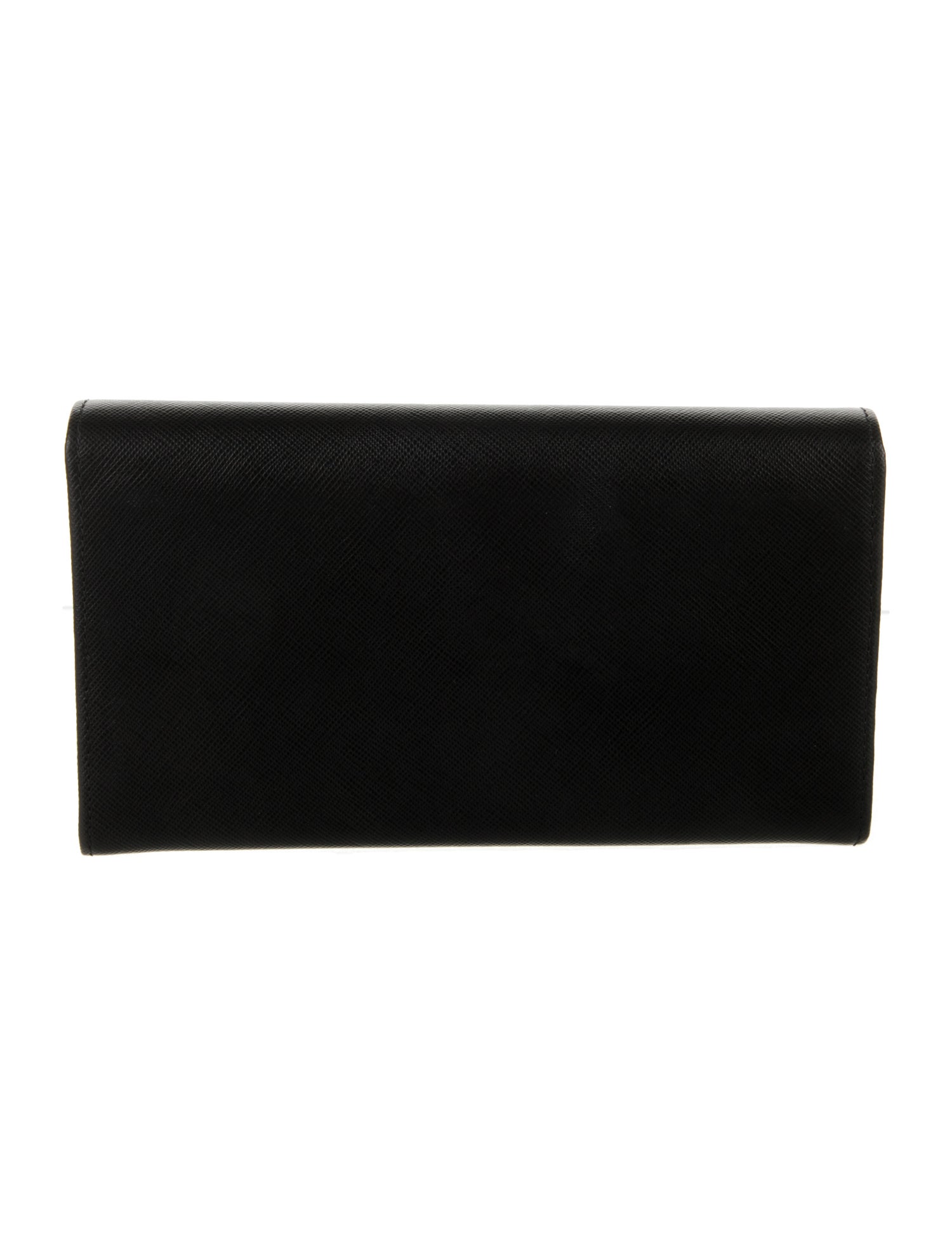 Prada Saffiano Lux Leather Continental Wallet