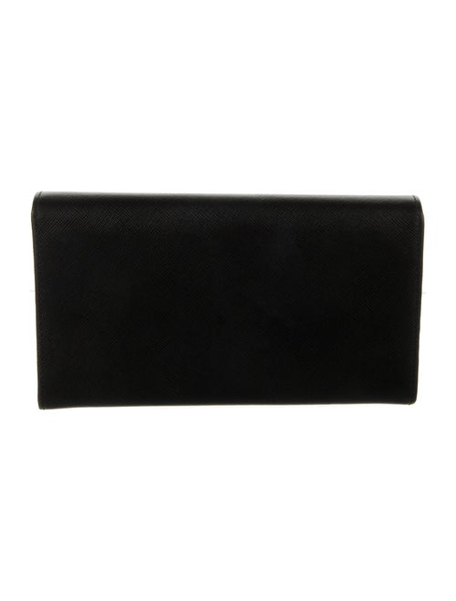 Prada Saffiano Lux Leather Continental Wallet