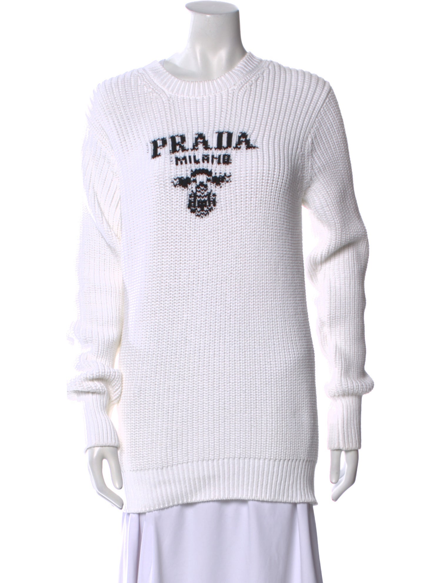 Prada 2022 Graphic Print Sweater