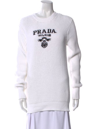 Prada 2022 Graphic Print Sweater