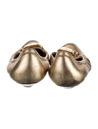 Prada Leather Ballet Flats