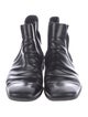 Prada Leather Chelsea Boots