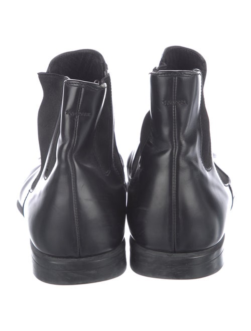 Prada Leather Chelsea Boots