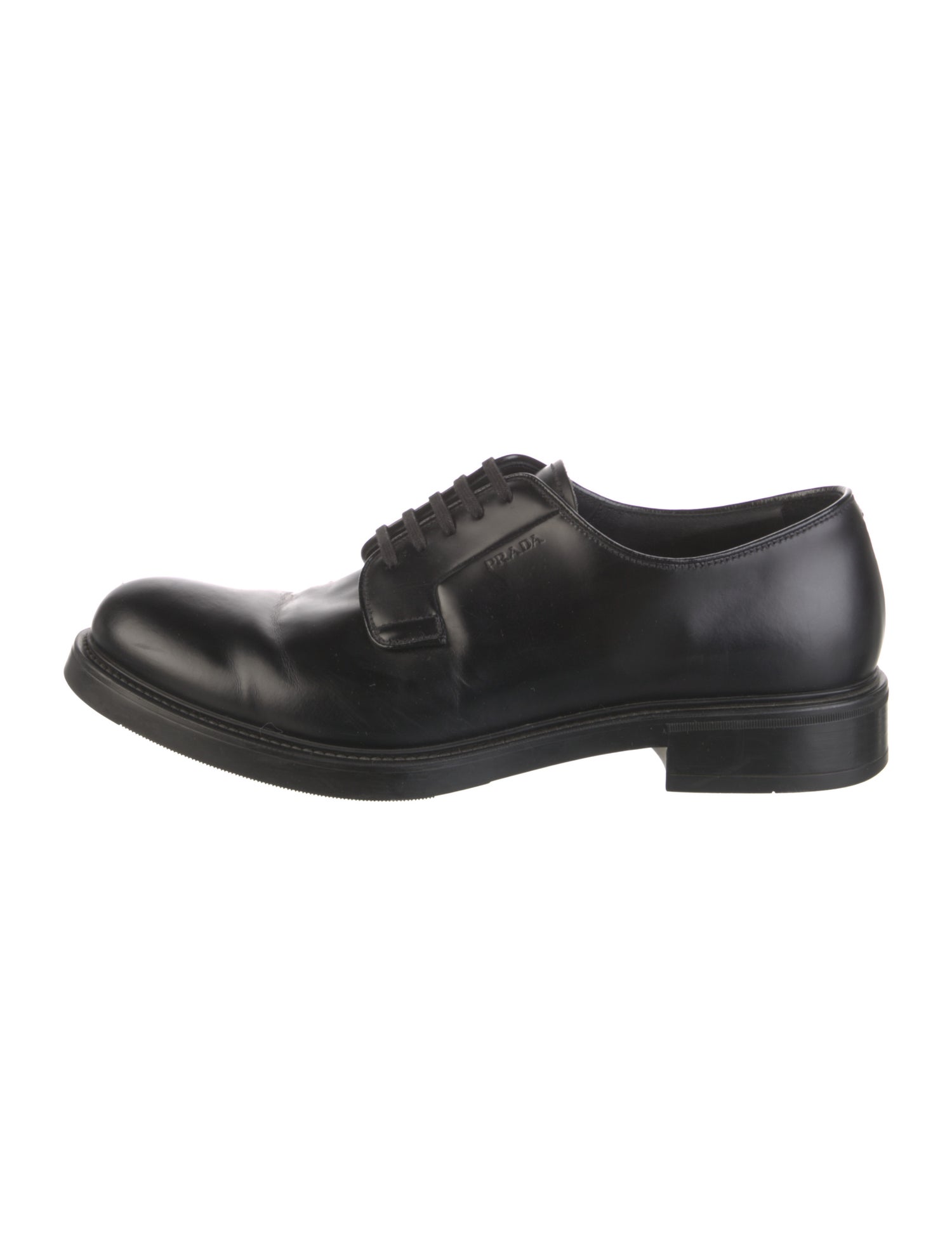 Prada Leather Derby Shoes
