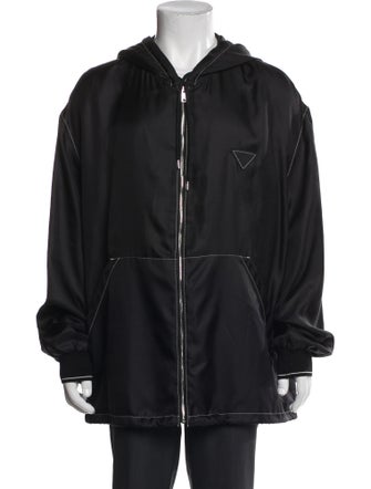 Prada 2022 Silk Bomber Jacket