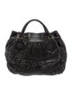 Prada Cervo Leather Top Handle Bag