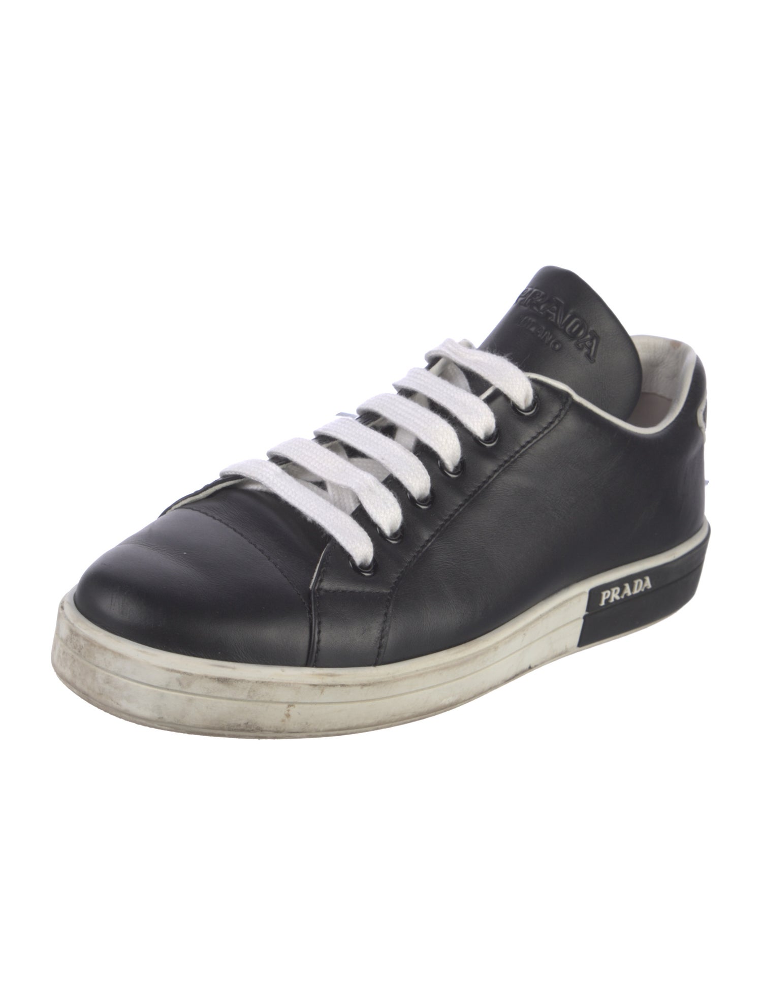 Prada Leather Sneakers