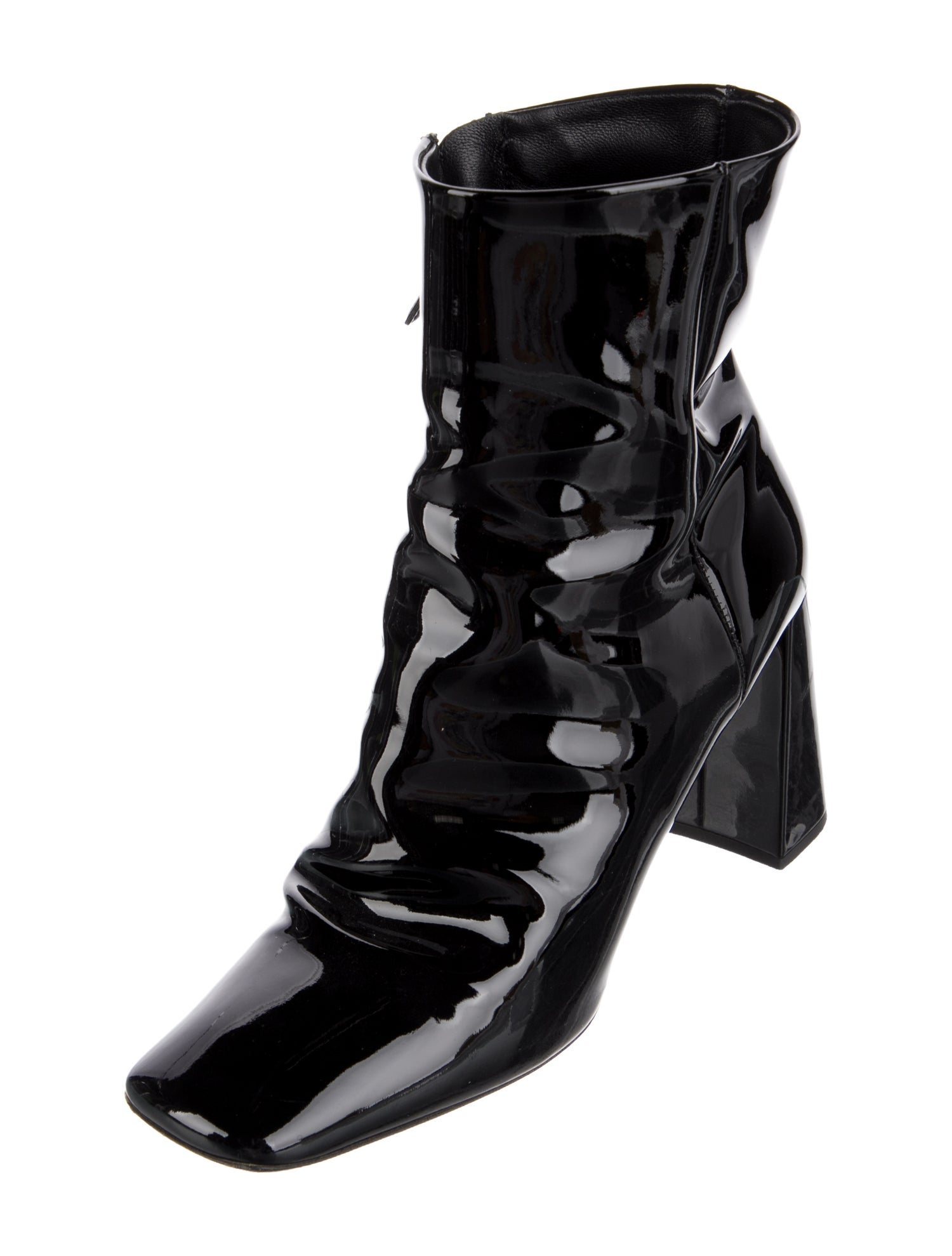 Prada Patent Leather Boots