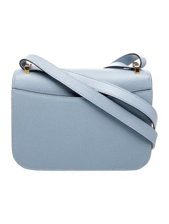 Prada Enameled Metal Triangle Emblème