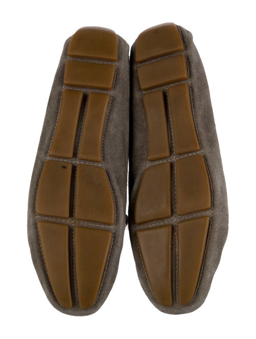 Prada Suede Moccasins