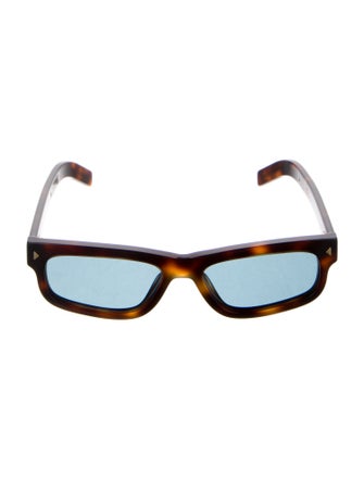Prada Square Tinted Sunglasses